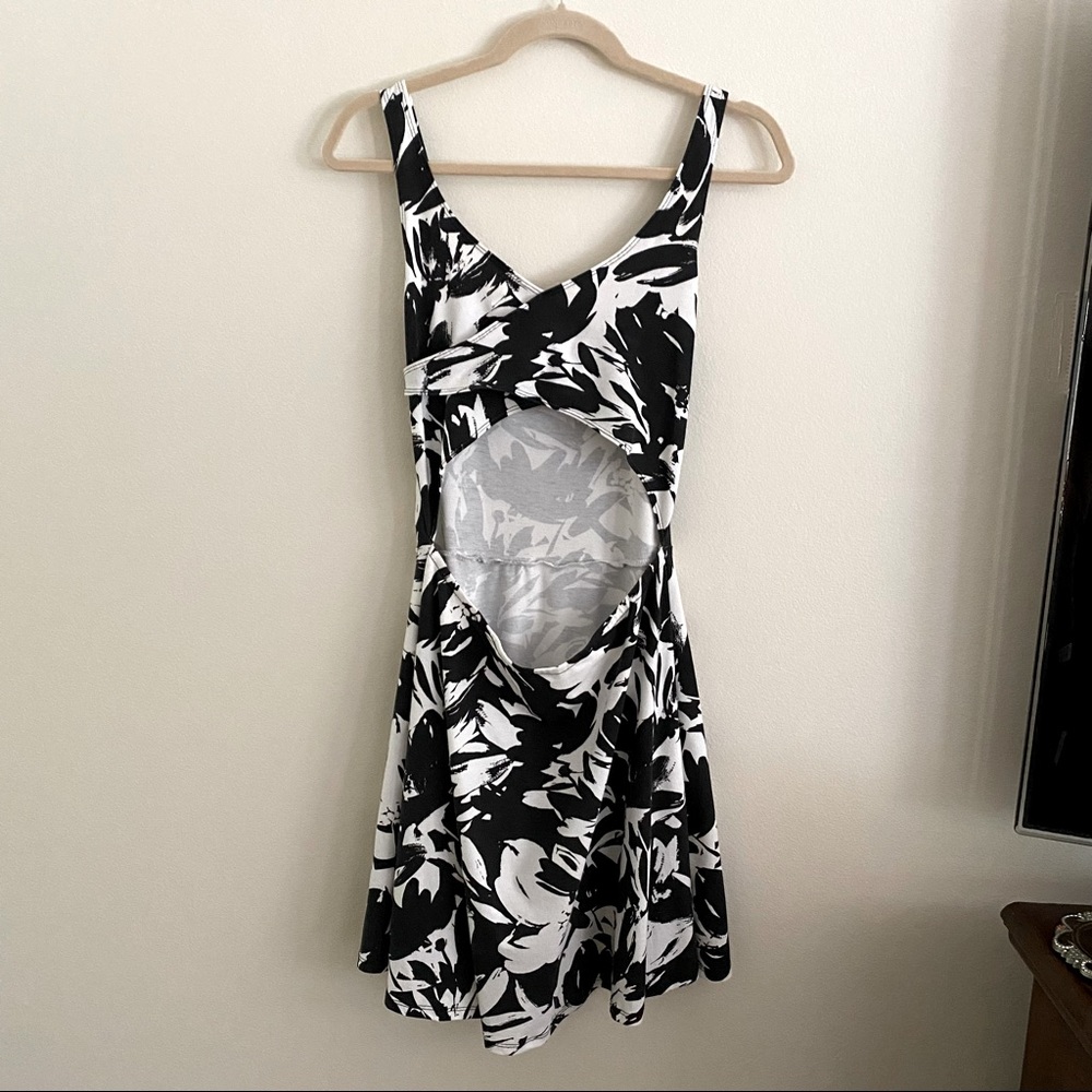 Abercrombie and Fitch open lower-back dress